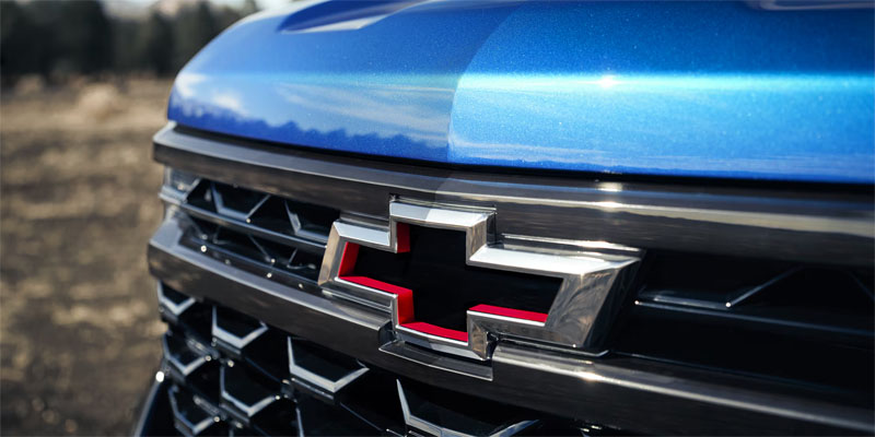 Chevrolet Badge on Faceplate