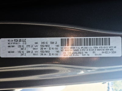 2016 Jeep Wrangler Unlimited Sahara