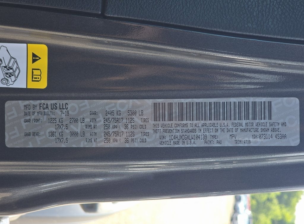 2020 Jeep Wrangler Unlimited Sport S