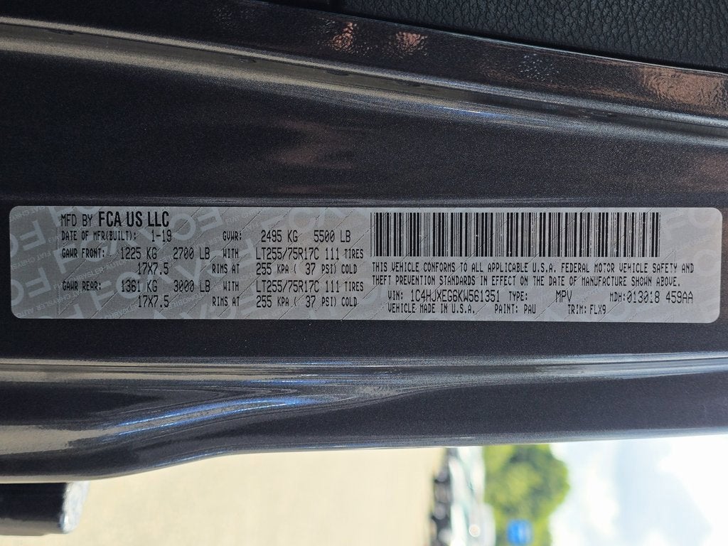 2019 Jeep Wrangler Unlimited Moab