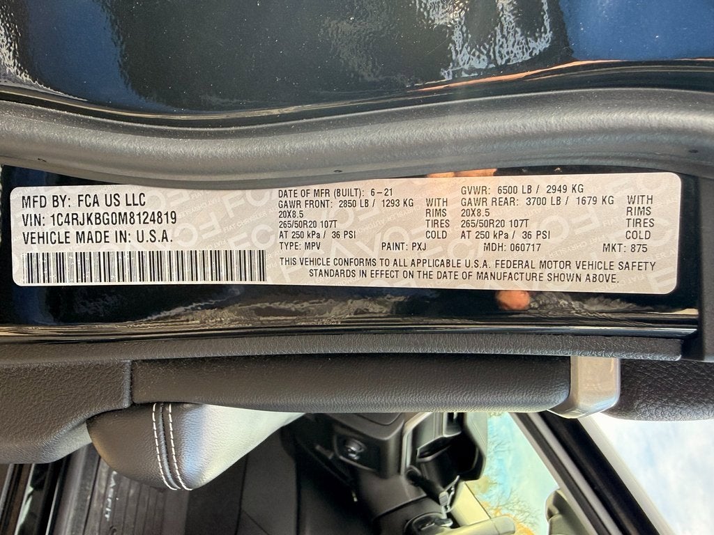 2021 Jeep Grand Cherokee L Limited