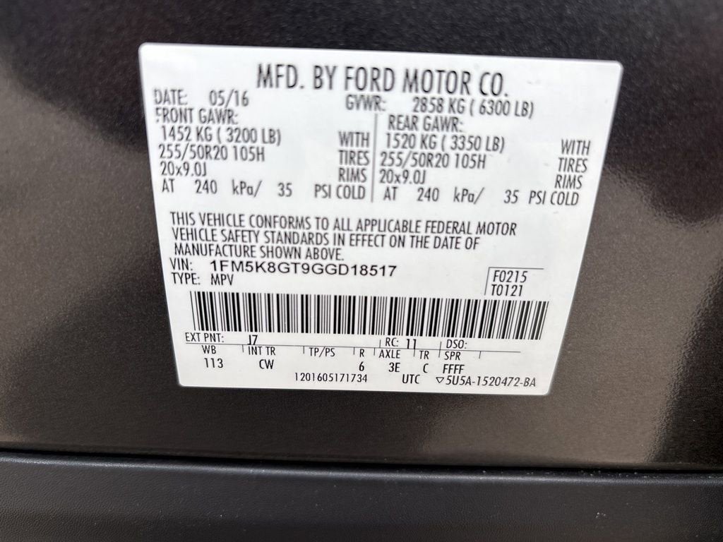 2016 Ford Explorer Sport