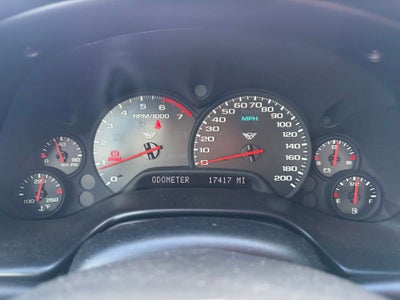 2001 Chevrolet Corvette 2dr Convertible