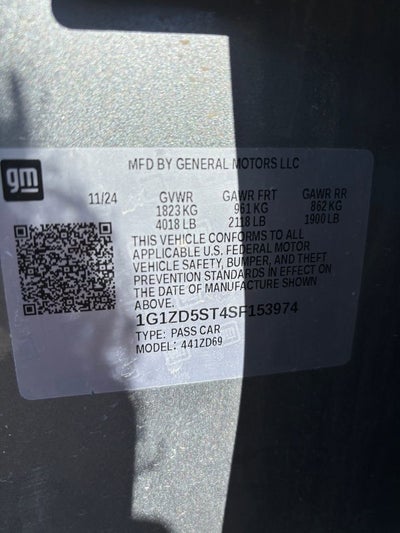 2025 Chevrolet Malibu 1LT