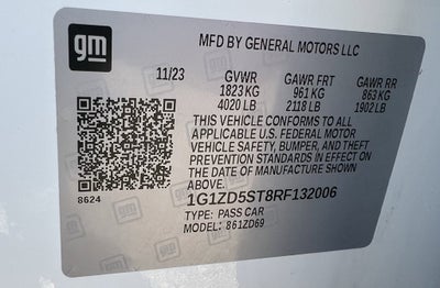 2024 Chevrolet Malibu 1LT