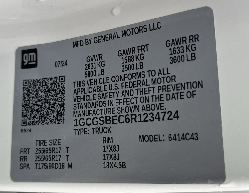 2024 Chevrolet Colorado WT