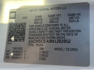 2022 Chevrolet Colorado LT