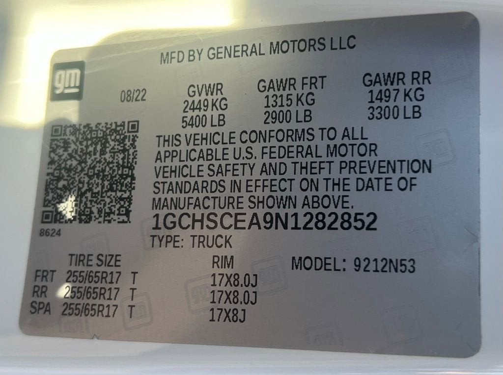 2022 Chevrolet Colorado LT