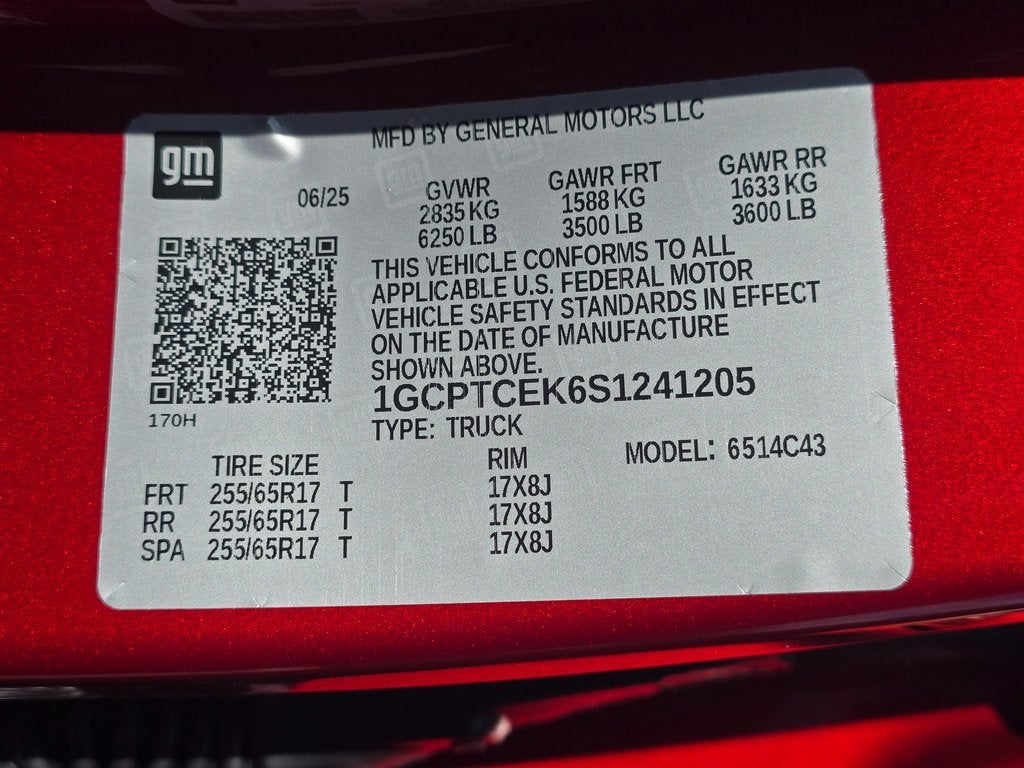 2025 Chevrolet Colorado WT/LT