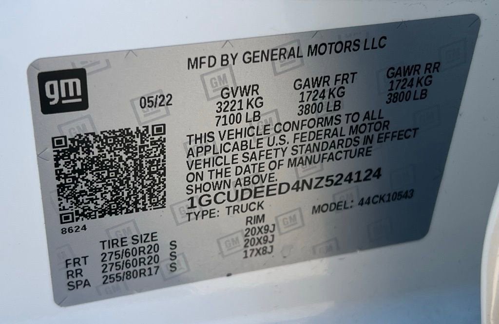 2022 Chevrolet Silverado 1500 RST