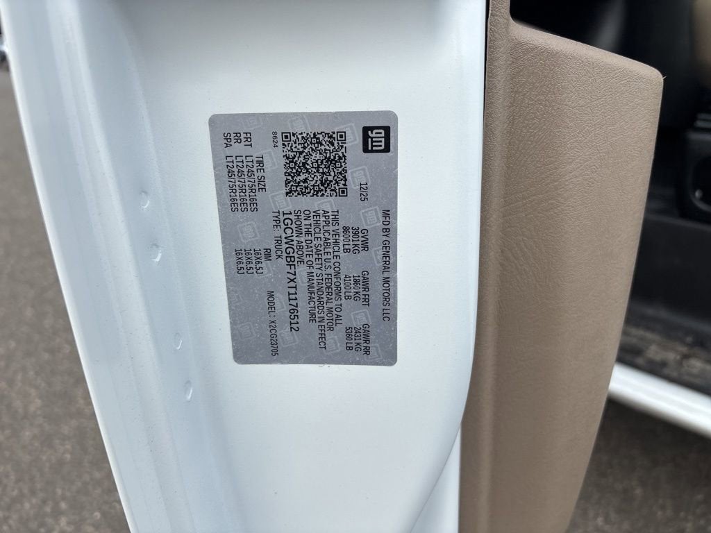 2026 Chevrolet Express Cargo 2500 WT