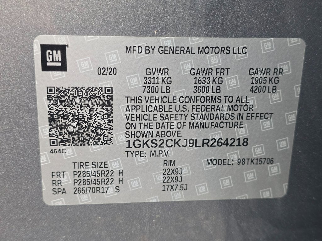 2020 GMC Yukon Denali