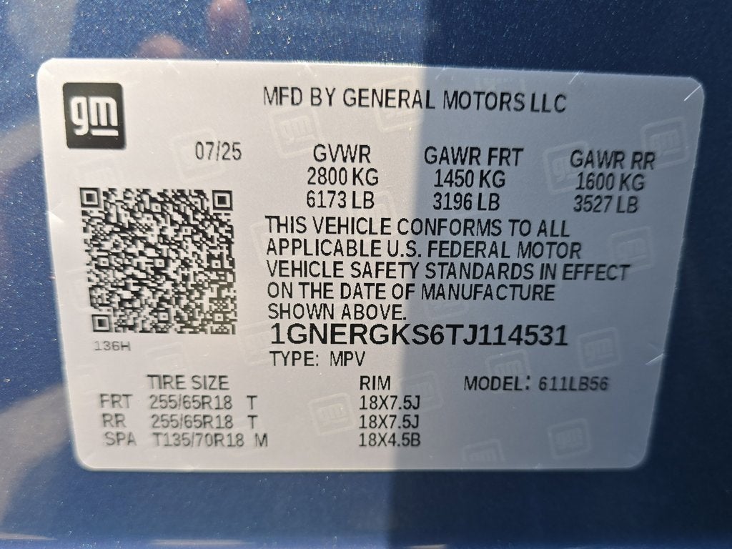 2026 Chevrolet Traverse LT