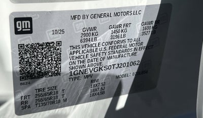 2026 Chevrolet Traverse LT