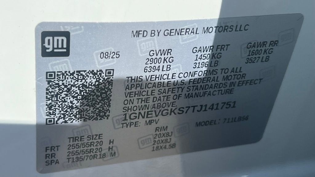 2026 Chevrolet Traverse LT