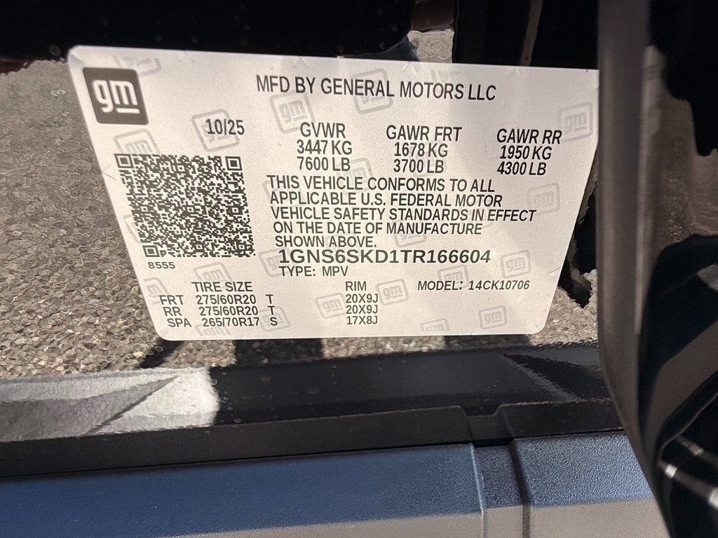 2026 Chevrolet Tahoe Premier