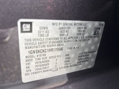 2017 Chevrolet Tahoe Premier