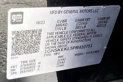 2023 Chevrolet Suburban RST