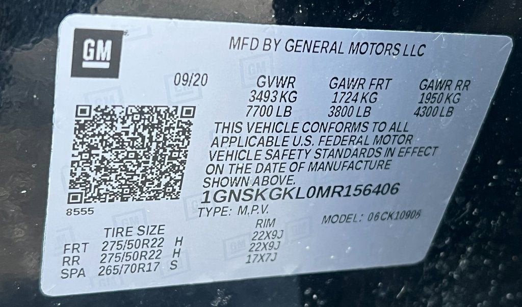 2021 Chevrolet Suburban High Country