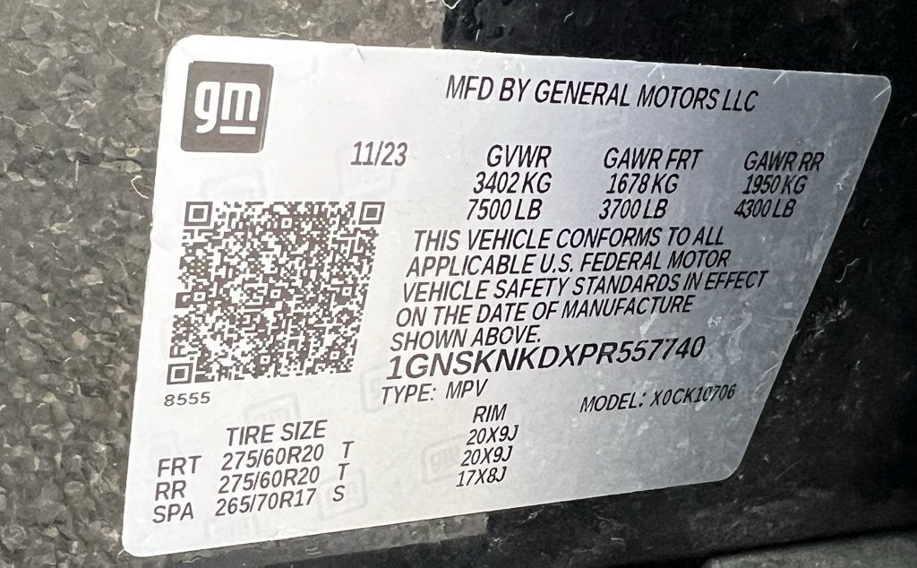 2023 Chevrolet Tahoe LT