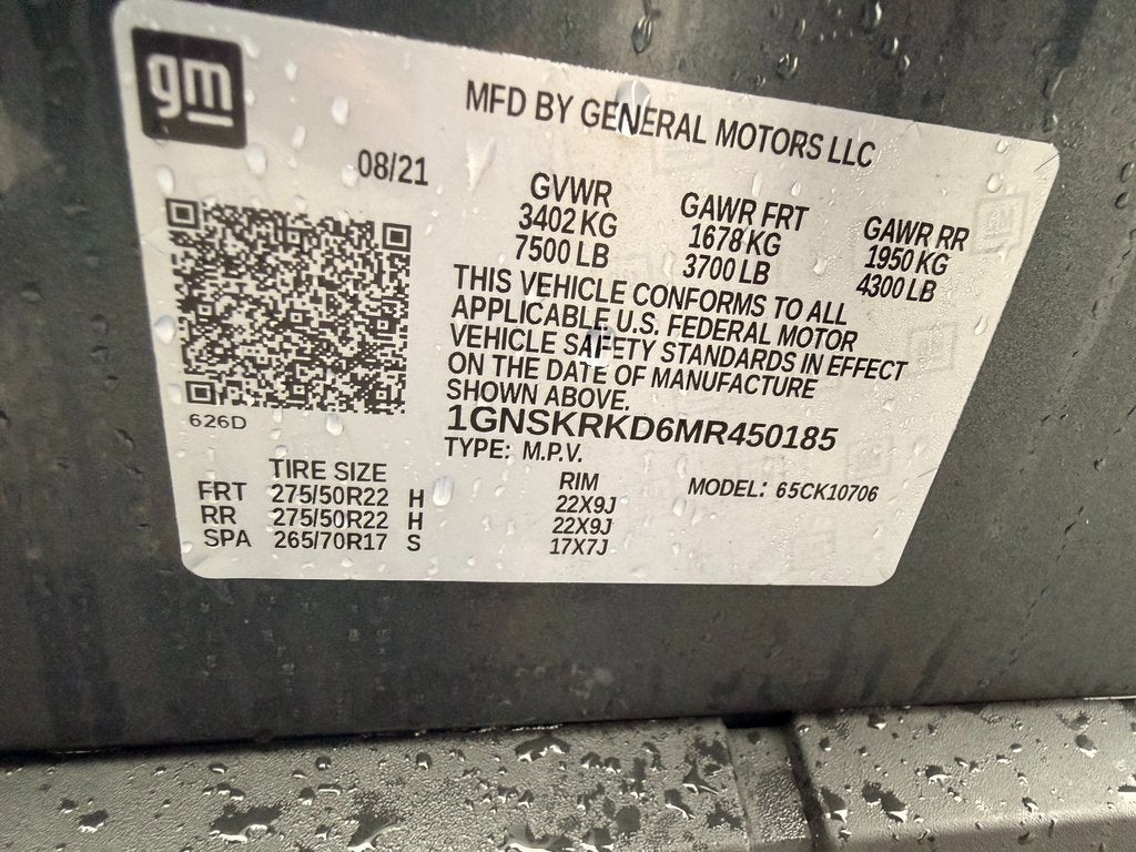 2021 Chevrolet Tahoe RST