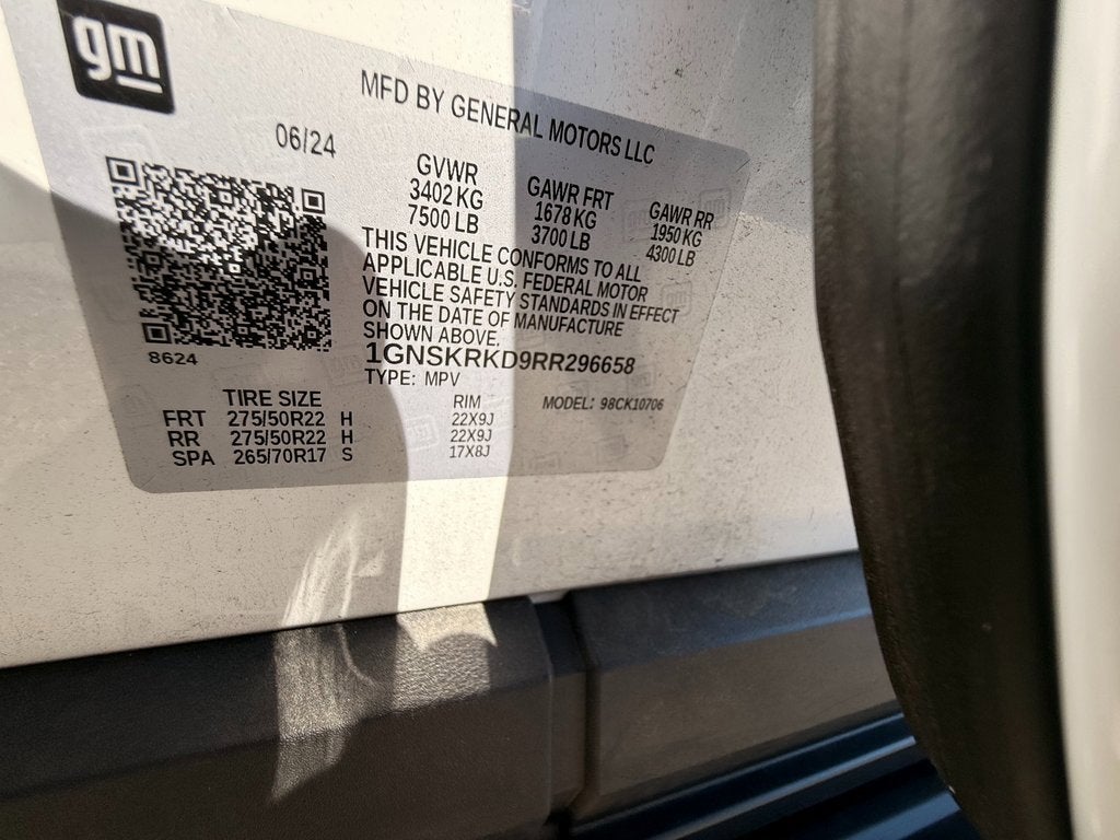 2024 Chevrolet Tahoe RST