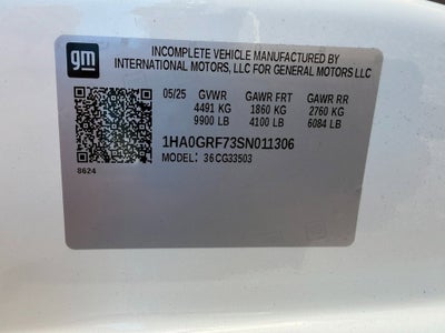 2025 Chevrolet Express Cutaway 3500 1WT