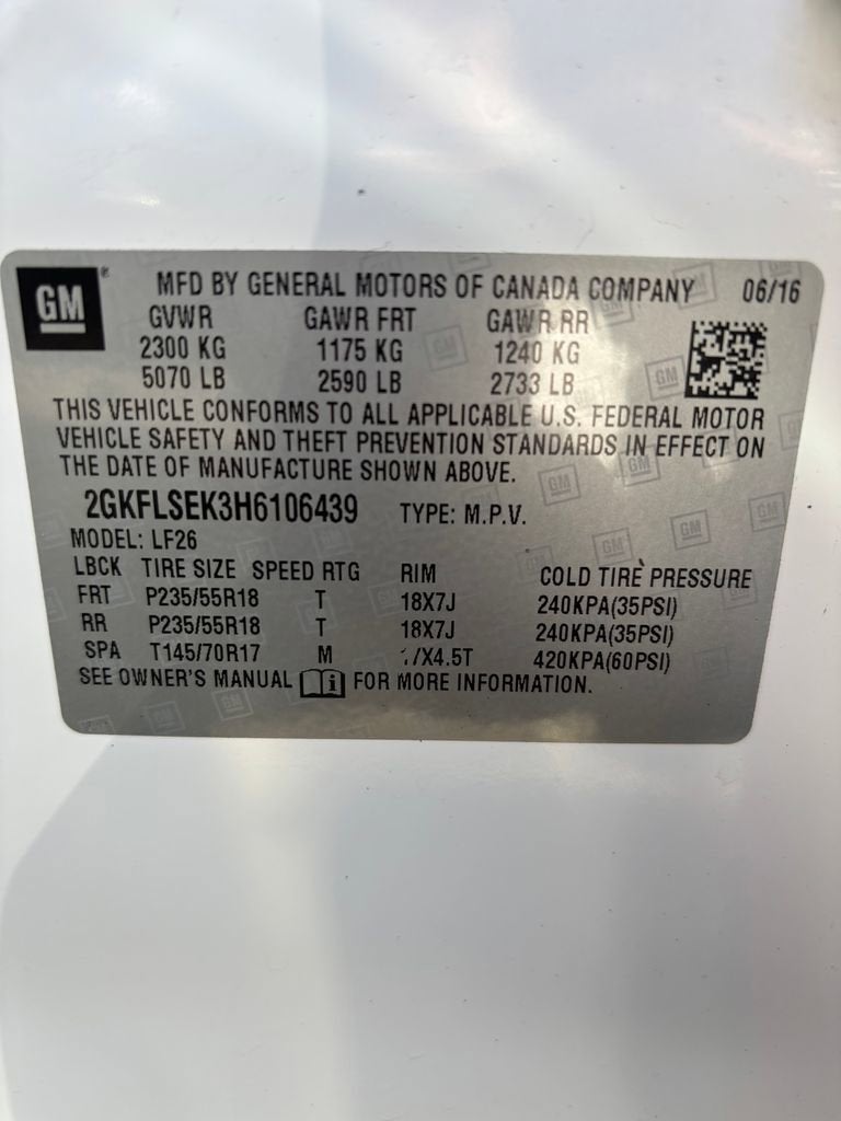 2017 GMC Terrain SLE