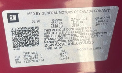 2020 Chevrolet Equinox LT