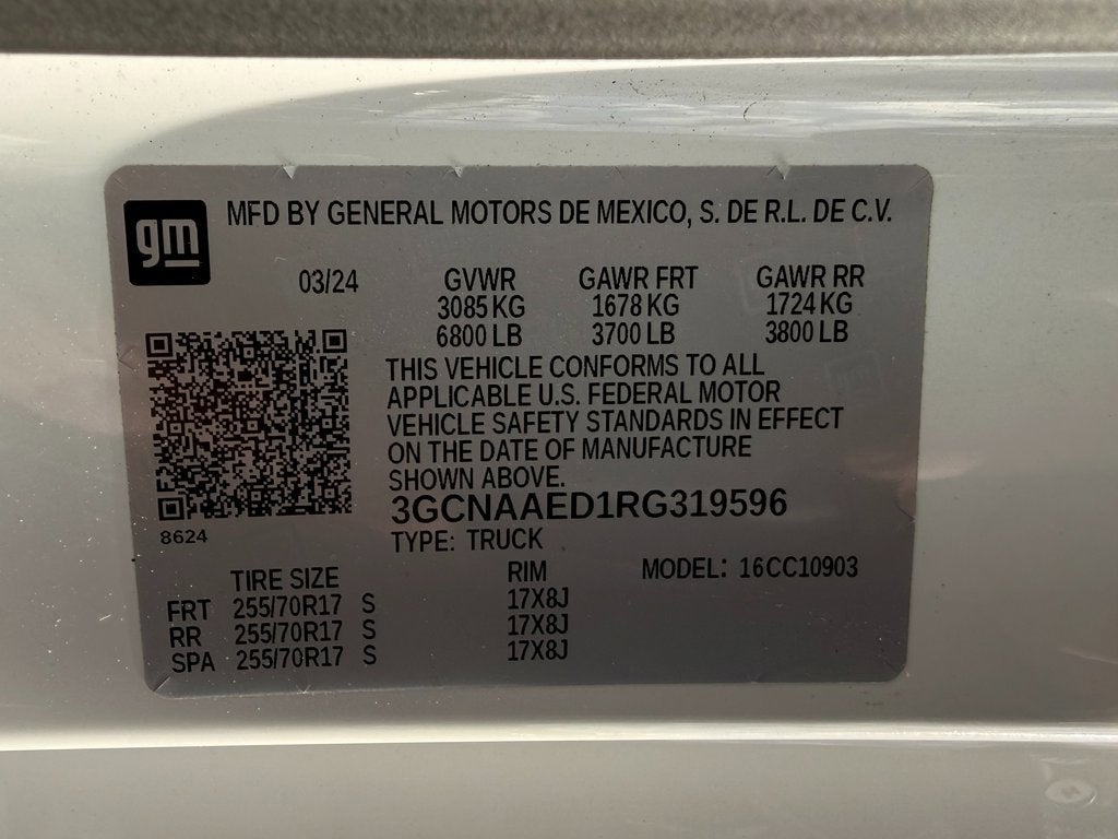 2024 Chevrolet Silverado 1500 WT