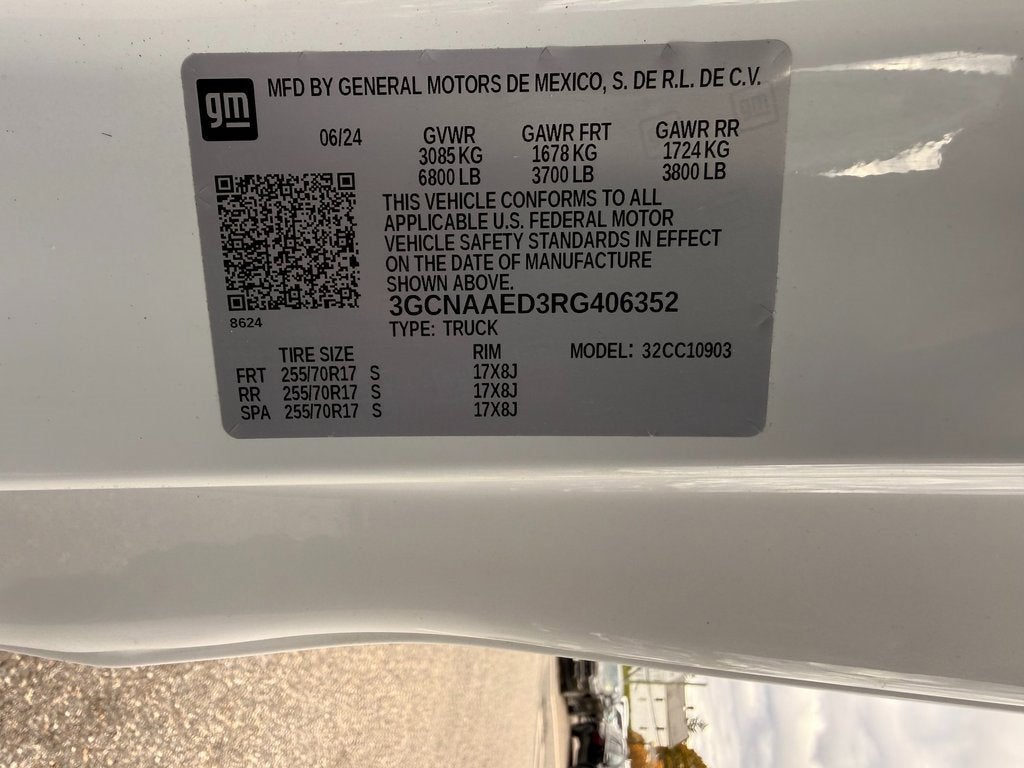 2024 Chevrolet Silverado 1500 WT