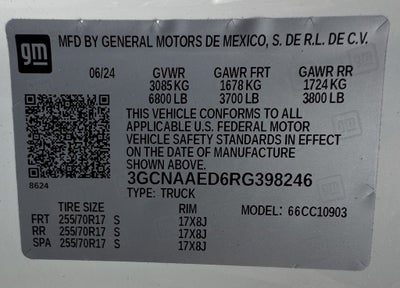 2024 Chevrolet Silverado 1500 WT