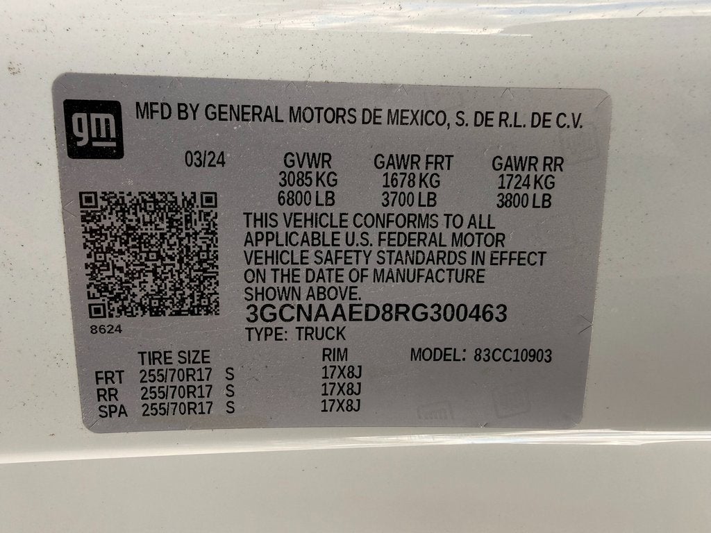 2024 Chevrolet Silverado 1500 WT