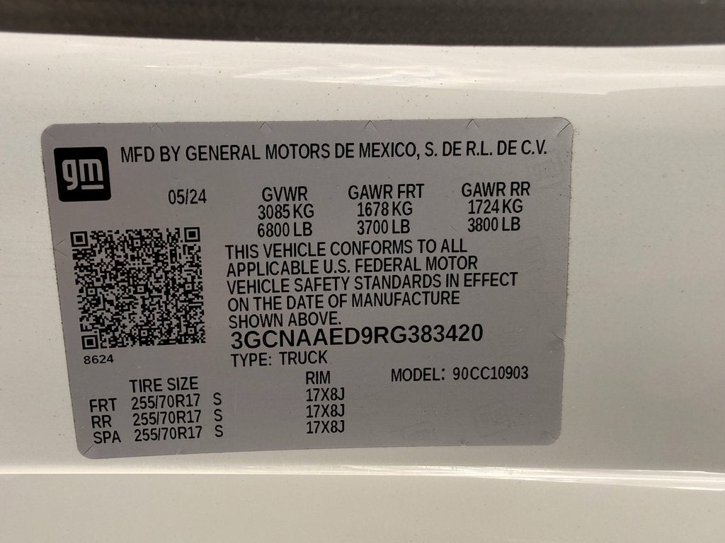 2024 Chevrolet Silverado 1500 WT