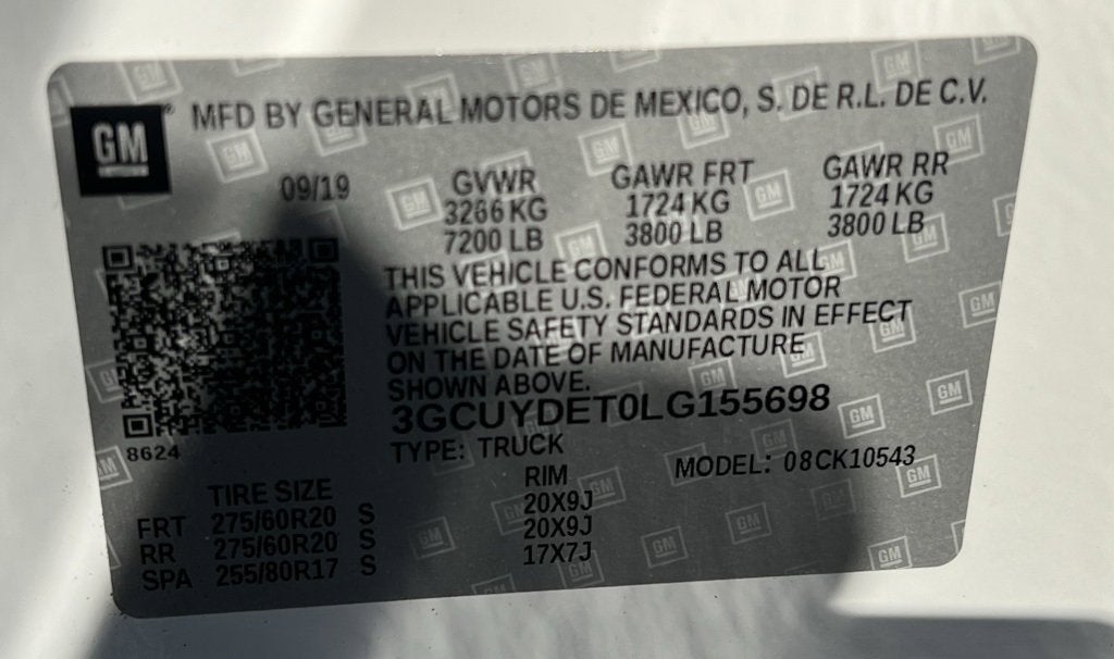 2020 Chevrolet Silverado 1500 LT