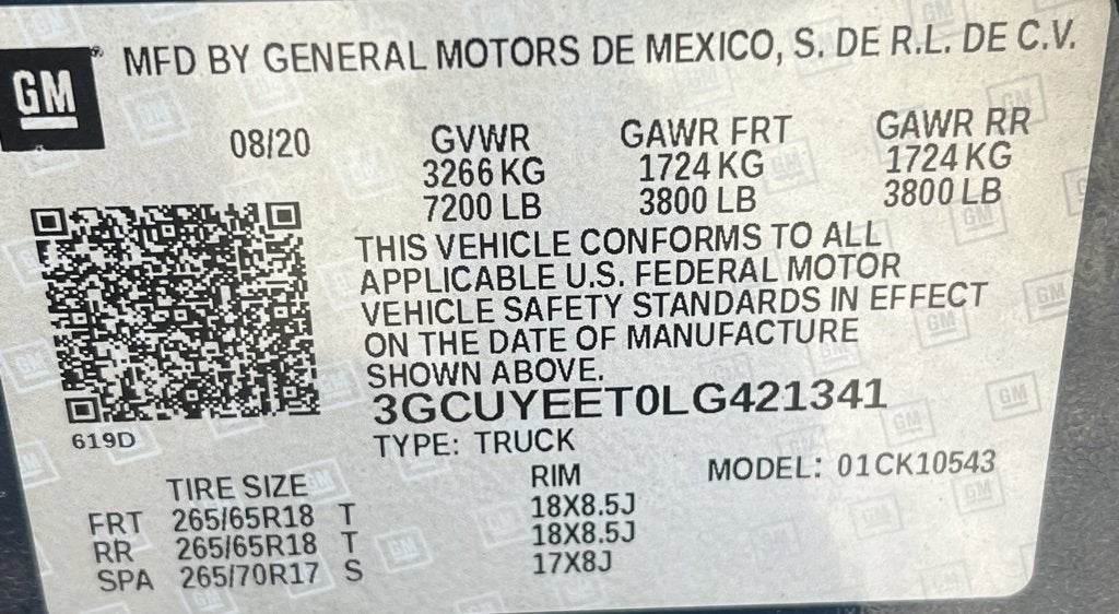 2020 Chevrolet Silverado 1500 RST