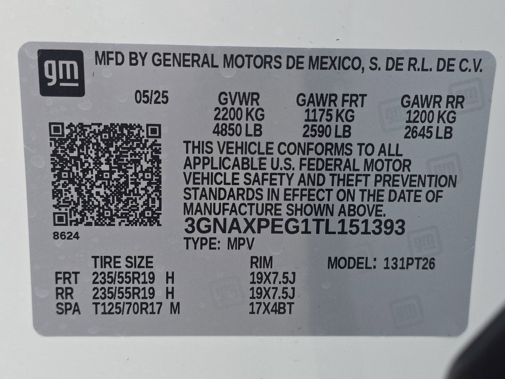 2026 Chevrolet Equinox LT