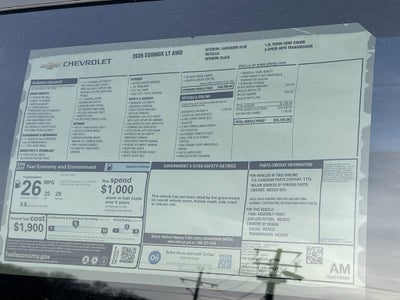 2026 Chevrolet Equinox LT