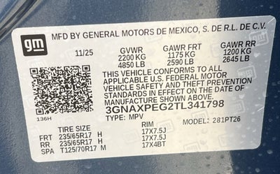 2026 Chevrolet Equinox LT