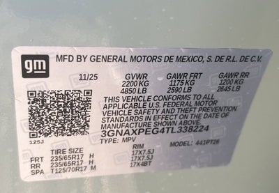 2026 Chevrolet Equinox LT