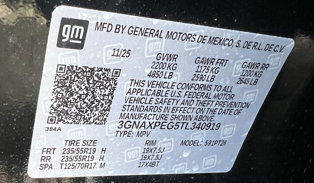 2026 Chevrolet Equinox LT