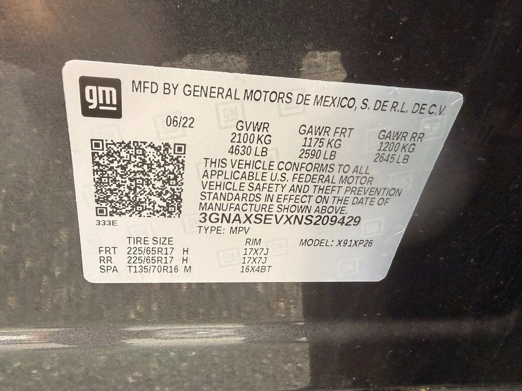 2022 Chevrolet Equinox LS