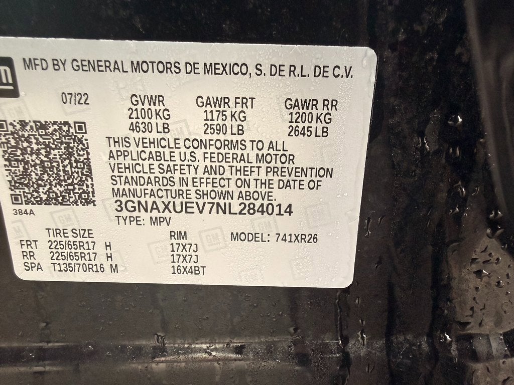 2022 Chevrolet Equinox LT