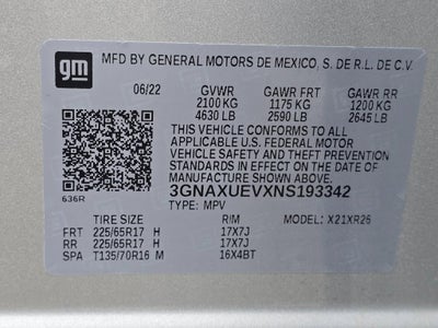 2022 Chevrolet Equinox LT