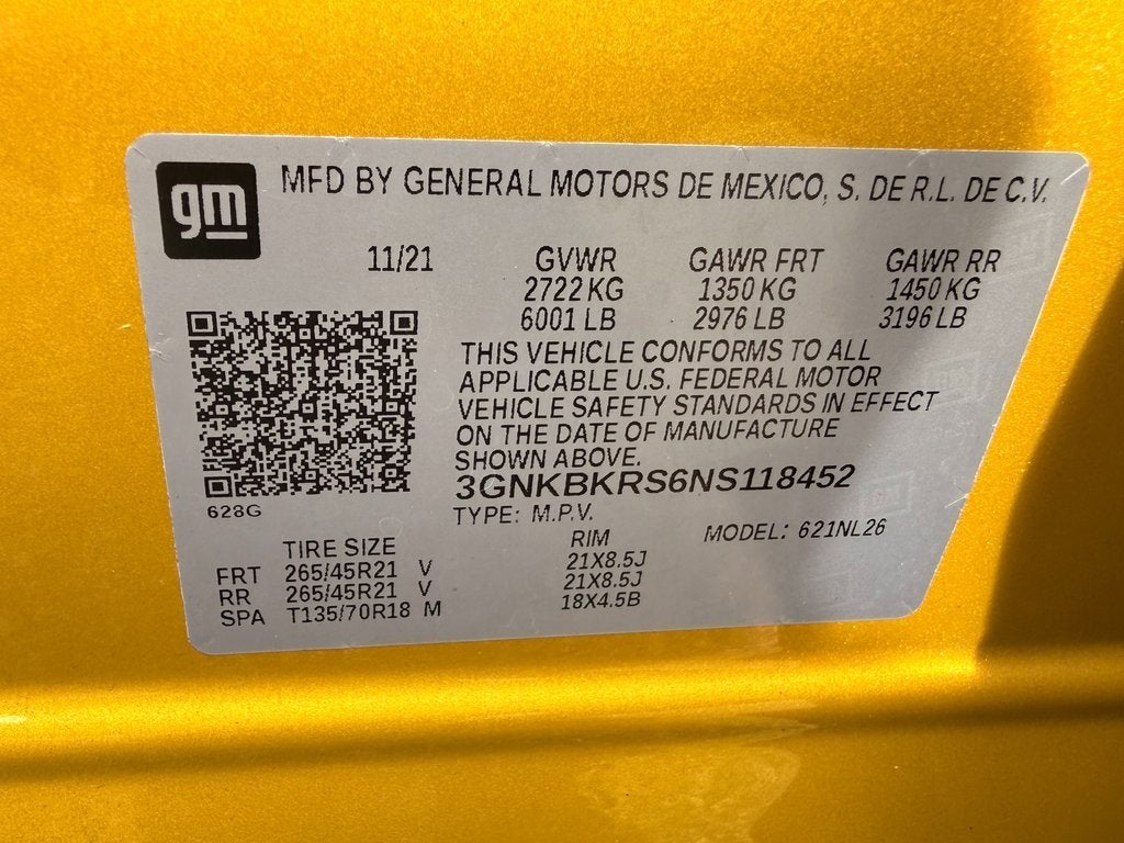 2022 Chevrolet Blazer RS