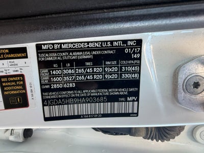 2017 Mercedes-Benz GLE GLE 350