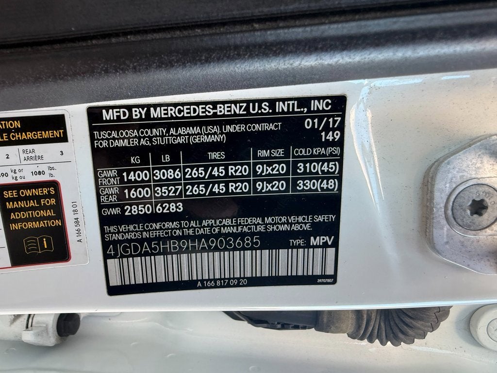 2017 Mercedes-Benz GLE GLE 350