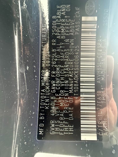 2025 Toyota Camry LE