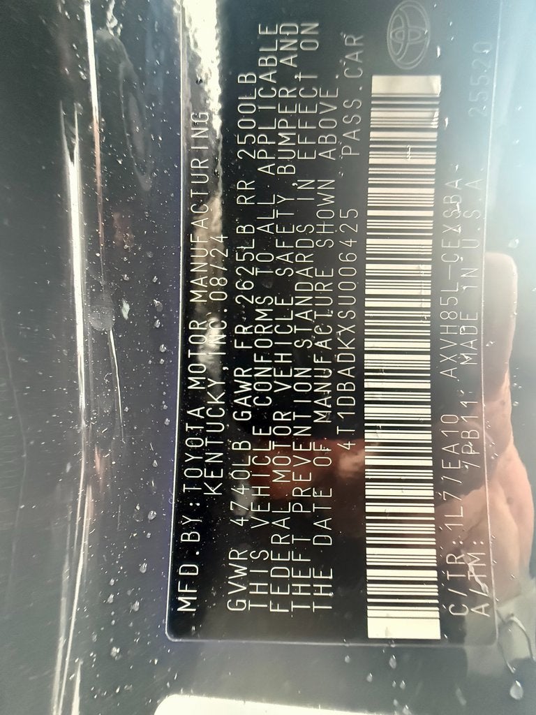 2025 Toyota Camry LE