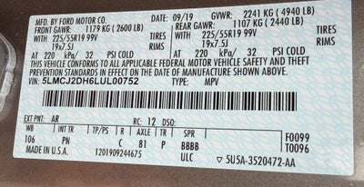 2020 Lincoln Corsair Reserve